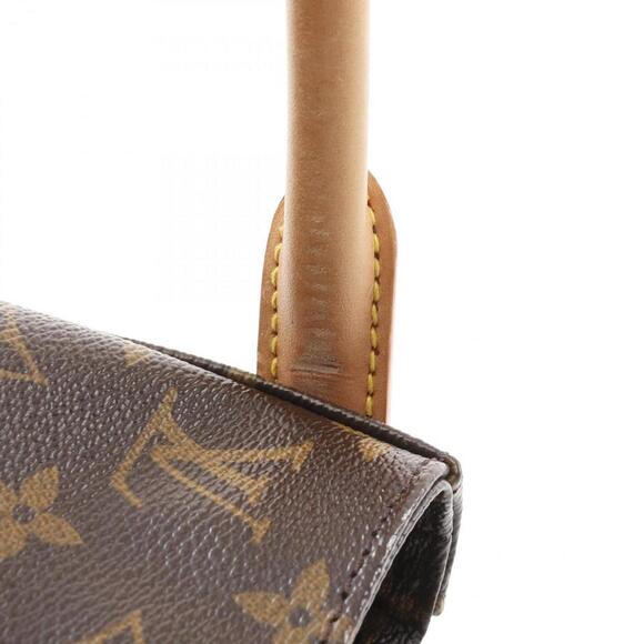 LOUIS VUITTON Brown Monogram Leather Shoulder Bag - Picture 9 of 12